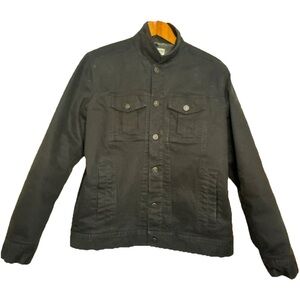 Cody James Men’s M Black Denim Jacket Authentic Western Apparel Classic Tough